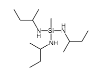 甲基-三仲丁氨基硅烷结构式