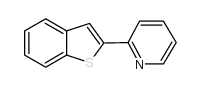 2-(2-吡啶基)苯并噻吩结构式