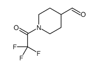 1-(2,2,2-trifluoroacetyl)piperidine-4-carbaldehyde Structure
