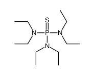 N-[bis(diethylamino)phosphinothioyl]-N-ethylethanamine结构式