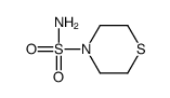 thiomorpholine-4-sulfonamide结构式