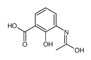 3-Acetamido-2-hydroxybenzoic acid Structure