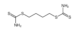 1,4-bis-thiocarbamoylsulfanyl-butane结构式