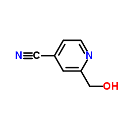 4-氰基吡啶-2-甲醇结构式