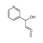 3-Pyridinemethanol,alpha-1,2-propadienyl-(9CI)结构式