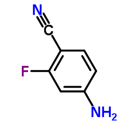 4-Amino-2-fluorobenzonitrile structure
