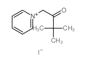 3,3-dimethyl-1-pyridin-1-yl-butan-2-one Structure