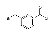 3-(bromomethyl)benzoyl chloride Structure