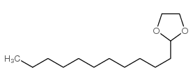 1,3-Dioxolane,2-undecyl- Structure