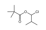 (1-chloro-2-methylpropyl) 2,2-dimethylpropanoate Structure