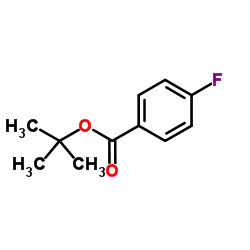 4-氟苯甲酸叔丁酯结构式
