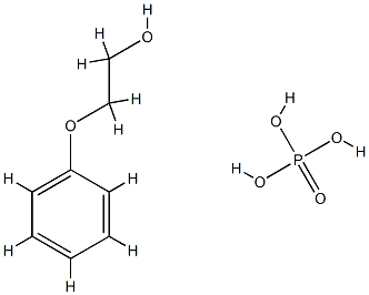 Α-苯基-Ω-羟基聚环氧乙烷磷酸酯结构式