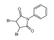 3,4-dibromo-1-phenylpyrrolidine-2,5-dione结构式