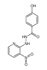 2-Chlor-3-nitropyridin, p-Hydroxybenzoylhydrazid Structure