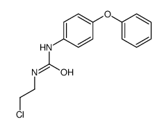 1-(2-chloroethyl)-3-(4-phenoxyphenyl)urea Structure
