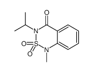 Bentazon methyl structure