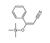 3-phenyl-3-trimethylsilyloxyprop-2-enenitrile Structure