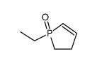 1-ethyl-2,3-dihydro-1λ5-phosphole 1-oxide Structure