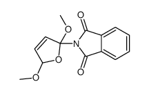 2-(2,5-dimethoxy-2H-furan-5-yl)isoindole-1,3-dione Structure