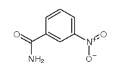 3-硝基苯甲酰胺结构式