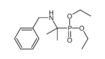 N-benzyl-2-diethoxyphosphorylpropan-2-amine结构式