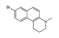 8-bromo-4-methyl-2,3-dihydro-1H-benzo[f]quinoline Structure