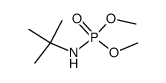 N-(1,1-dimethylethyl)-O,O-dimethylphosphoramidate结构式