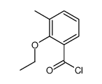 Benzoyl chloride, 2-ethoxy-3-methyl- (9CI) Structure