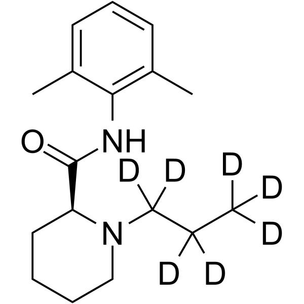 Ropivacaine-d7结构式