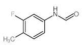 N-(3-Fluoro-4-methyl-phenyl)-formamide Structure