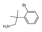 2-bromo-β,β-dimethylbenzeneethanamine结构式