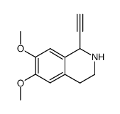1-ethynyl-6,7-dimethoxy-1,2,3,4-tetrahydroisoquinoline Structure