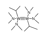 W2(i-Pr)2(NMe2)4 Structure