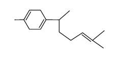 1-methyl-4-(6-methylhept-5-en-2-yl)cyclohexa-1,4-diene结构式