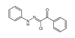 2-(2-phenylhydrazono)-2-chloro-1-phenylethanone Structure