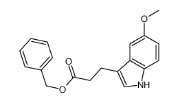 benzyl 3-(5-methoxy-1H-indol-3-yl)propanoate Structure