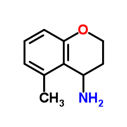 5-甲基苯并二氢吡喃-4-胺结构式