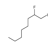 2-fluoro-1-iodooctane结构式