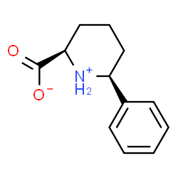 2-PIPERIDINECARBOXYLIC ACID, 6-PHENYL-, (2R,6S)-REL- Structure