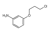3-(3-氯-丙氧基)-苯胺结构式