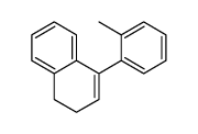 4-(2-methylphenyl)-1,2-dihydronaphthalene结构式