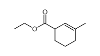 3-methyl-cyclohex-2-enecarboxylic acid ethyl ester Structure