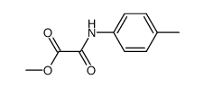 methyl 2-oxo-2-(p-tolylamino)acetate结构式