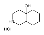 八氢异喹啉-4alpha-醇结构式