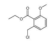 2-(ethoxycarbonyl)-3-methoxybenzyl chloride结构式