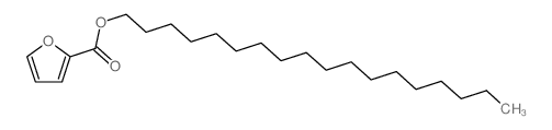 octadecyl furan-2-carboxylate结构式