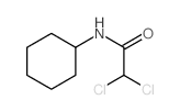 Acetamide,2,2-dichloro-N-cyclohexyl-结构式