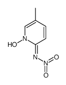 N-(1-hydroxy-5-methylpyridin-2-ylidene)nitramide结构式