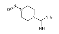 1-Piperazinecarboximidamide,4-nitroso-(9CI)结构式
