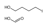 formic acid,4-iodobutan-1-ol Structure